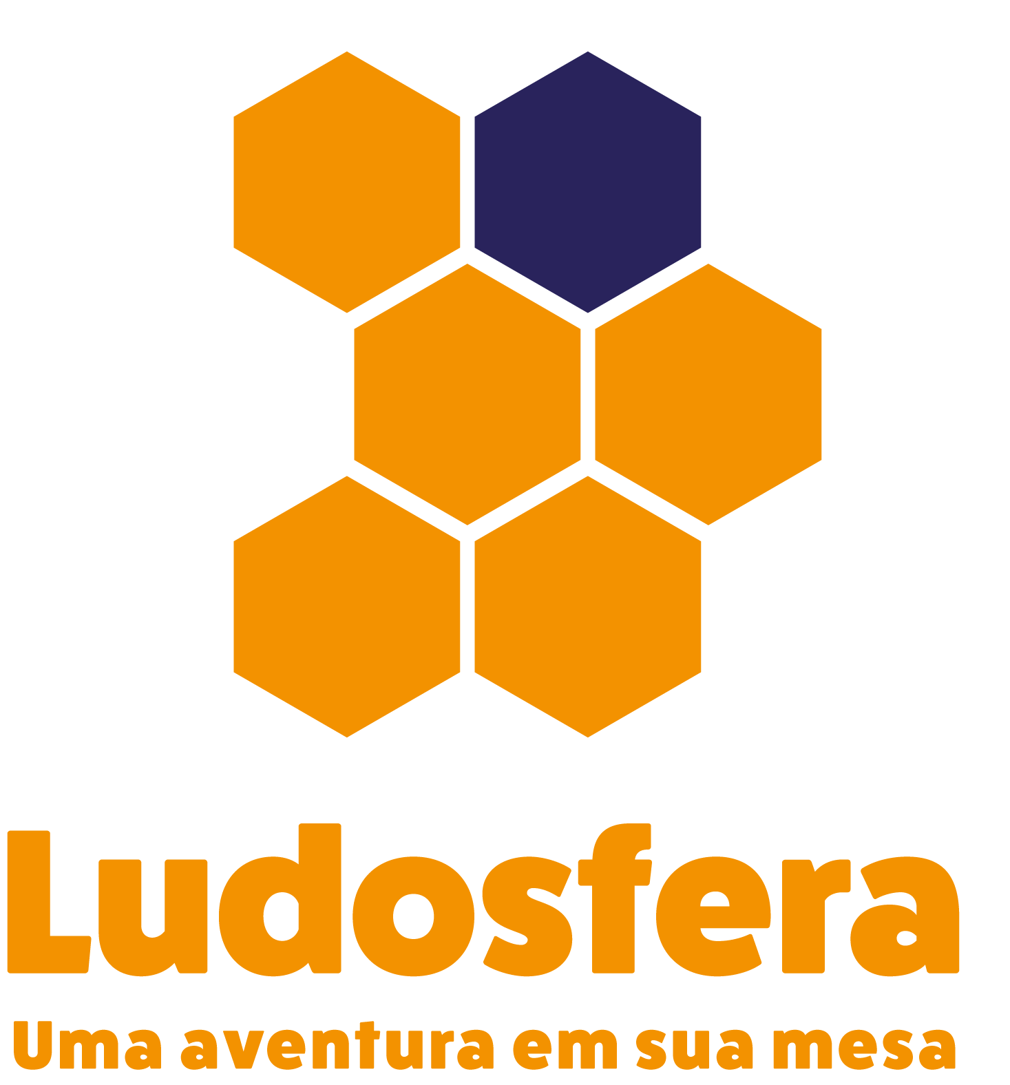 ludosfera logo slogan fundo branco